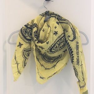 Zadig et Voltaire dandy bandana scarf